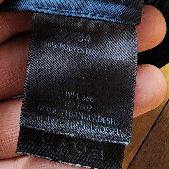 Haggar Clothing Navy Shorts Size 34 - Picture 6 of 12